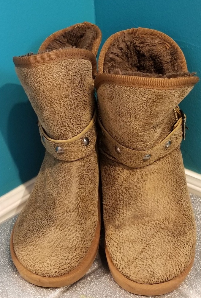 Brown boots